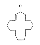 (2E,9Z)-cycloheptadeca-2,9-dien-1-one结构式