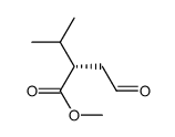 methyl (S)-2-isopropyl-4-oxobutanoate Structure