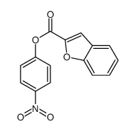 (4-nitrophenyl) 1-benzofuran-2-carboxylate Structure