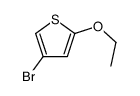 4-bromo-2-ethoxythiophene Structure