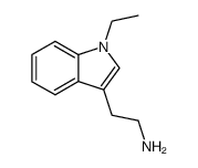 2-(1-ethyl-1H-indol-3-yl)-ethylamine结构式