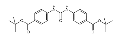 4,4'-ureylene-di-(tert-butylbenzoate)结构式