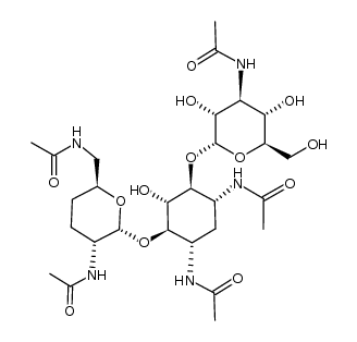 penta-N-acetyldibekacin Structure