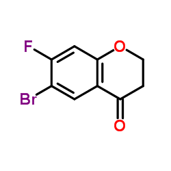 6-BROMO-7-FLUOROCHROMAN-4-ONE picture