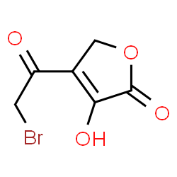 2,3-Furandione, 4-(2-bromo-1-hydroxyethylidene)dihydro- (6CI,9CI) picture