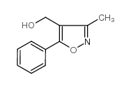 (3-METHYL-5-PHENYLISOXAZOL-4-YL)METHANOL structure