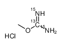 methyl carbamimidate,hydrochloride Structure