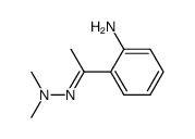 2-Aminoacetophenone N,N-dimethylhydrazone Structure