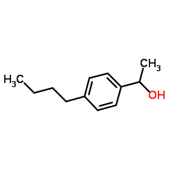 1-(4-Butylphenyl)ethanol Structure