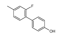 4-(2-fluoro-4-methylphenyl)phenol Structure