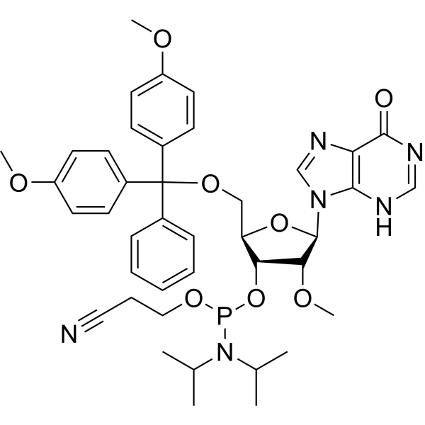 5'-O-DMT-2'-甲氧基肌苷-3'-氰乙氧基亚磷酰胺图片