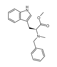 Bn,Me-Trp-OMe结构式