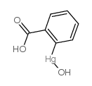 2-(HYDROXYMERCURI)BENZOIC ACID Structure