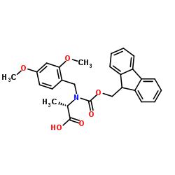 N-(((9H-芴-9-基)甲氧基)羰基)-N-(2,4-二甲氧基苄基)-L-丙氨酸图片