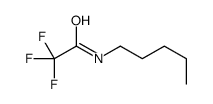 2,2,2-trifluoro-N-pentylacetamide Structure