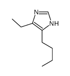 5-butyl-4-ethyl-1H-imidazole结构式