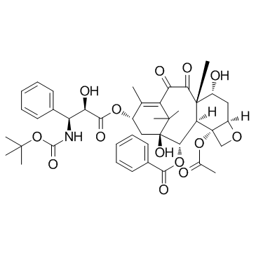 7-Epi-10-oxo-docetaxel Structure