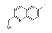 (6-fluoroquinolin-2-yl)methanol structure