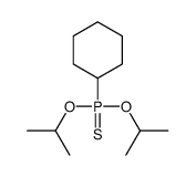 o,o-Diisopropyl cyclohexylphosphonothioate structure