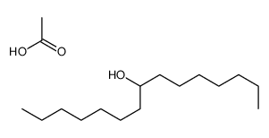 acetic acid,pentadecan-8-ol Structure