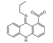 1-Nitro-N-propyl-9-acridinamine结构式