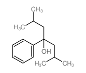 2,6-dimethyl-4-phenyl-heptan-4-ol Structure