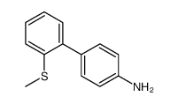 2'-(METHYLTHIO)-[1,1'-BIPHENYL]-4-AMINE结构式