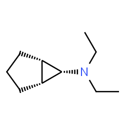 Bicyclo[3.1.0]hexan-6-amine, N,N-diethyl-, (1-alpha-,5-alpha-,6-ba-)- (9CI) structure