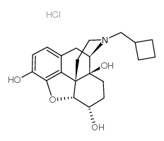 纳布啡盐酸盐水合物结构式