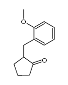 2-(2-methoxybenzyl)cyclopentanone结构式