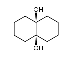 (4aα,8aα)-Decalin-4a,8a-diol Structure