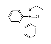 [ethylsulfanyl(phenyl)phosphoryl]benzene Structure