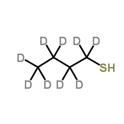 1-(2H9)Butanethiol Structure