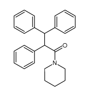 2,3,3-triphenylpropenopiperidide Structure