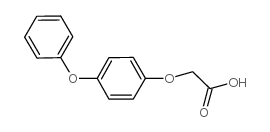 (4-苯氧基苯氧基)乙酸结构式