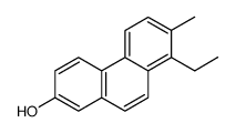 8-ethyl-7-methyl-[2]phenanthrol结构式