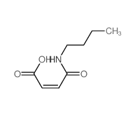 (Z)-3-(butylcarbamoyl)prop-2-enoic acid structure