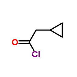 Cyclopropylacetyl chloride Structure