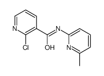 2-chloro-N-(6-methylpyridin-2-yl)pyridine-3-carboxamide Structure