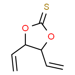 1,3-Dioxolane-2-thione,4,5-diethenyl- Structure