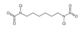 N,N'-Dichloro-N,N'-dinitro-1,6-hexanediamine Structure