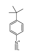 Benzene, 1-(1,1-dimethylethyl)-4-isocyano- (9CI) structure