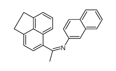 1-(1,2-dihydroacenaphthylen-5-yl)-N-naphthalen-2-ylethanimine结构式