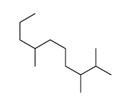 2,3,7-三甲基癸烷结构式