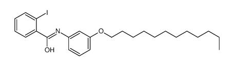 N-(3-dodecoxyphenyl)-2-iodobenzamide结构式