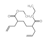 diethyl 2,5-diprop-2-enylhexanedioate Structure