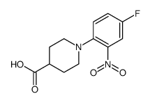 1-(4-fluoro-2-nitrophenyl)piperidine-4-carboxylic acid图片