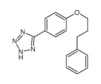 5-[4-(3-phenylpropoxy)phenyl]-2H-tetrazole结构式