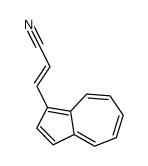 3-azulen-1-ylprop-2-enenitrile结构式