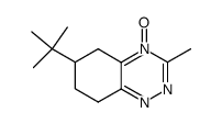 6-tert-butyl-3-methyl-5,6,7,8-tetrahydro-benzo[e][1,2,4]triazine 4-oxide结构式